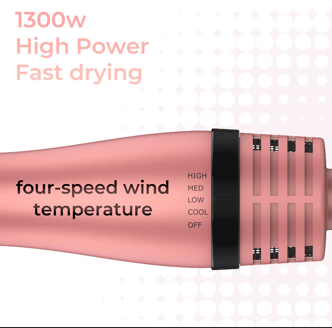 Electric Hot Comb Hair Dryer - Velora ™
