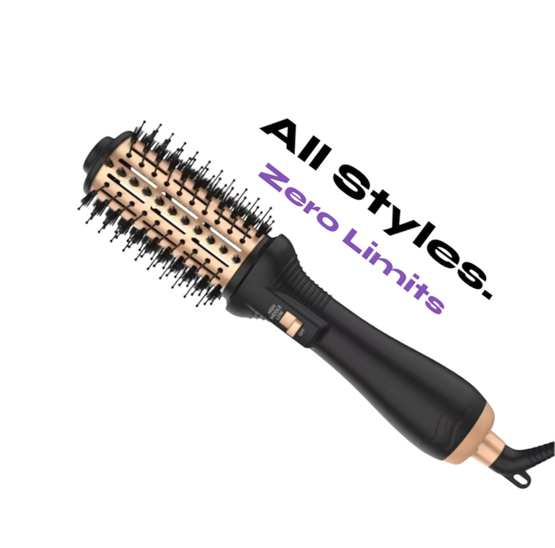 Electric Hot Comb Hair Dryer - Velora ™